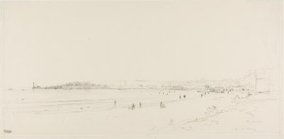 Stranden ved Royan af Maxime Lalanne
