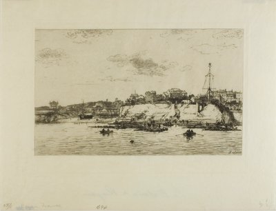 La Plataine-broen ved Royan af Maxime Lalanne