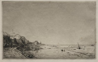 Udsigt fra Port du Dives (Calvados) af Maxime Lalanne