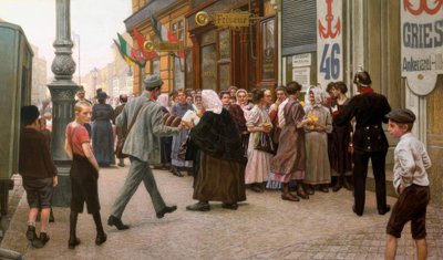 Ankerbrødsudsalg i 3. distrikt i Wien af Maximilian Lenz