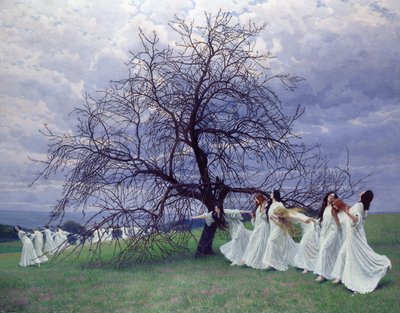 Fruhlingsreigen (Sang om Foråret) af Maximilian Lenz