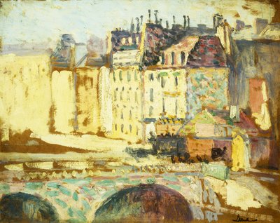 Paris, Pont Neuf, af Maximilien Luce