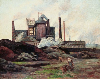 Fabrikken, 1898 af Maximilien Luce
