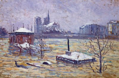 Syndfloden, 1910 af Maximilien Luce