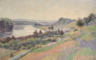 Seinen ved Herblay, 1890 af Maximilien Luce
