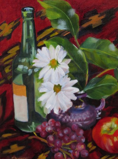 Sensommer-stilleben af Maxine Shore