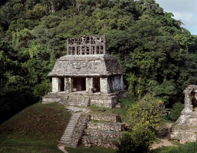 Solens tempel af Mayan