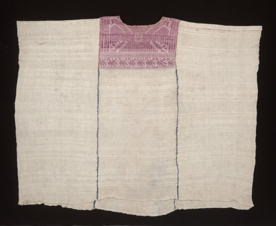 Cofradia huipil, sandsynligvis ca. 1875 (bomuld, silke) af Mayan Mayan