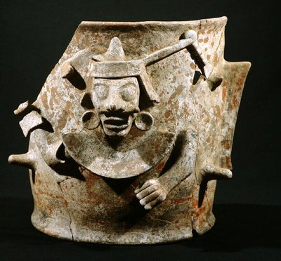 Røgelsebrænder, fra Iximche, Guatemala, postklassisk periode (900-1521) (lertøj) af Mayan Mayan