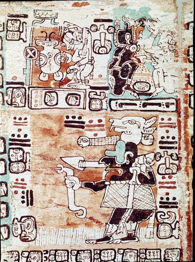 Madrid codex eller codex tro cortesianus, omhandler horoskop og astrologiske tabeller, rapporter i Spanien af Hernan Cortes (1485-1547). Malede miniaturer af Mayan Mayan