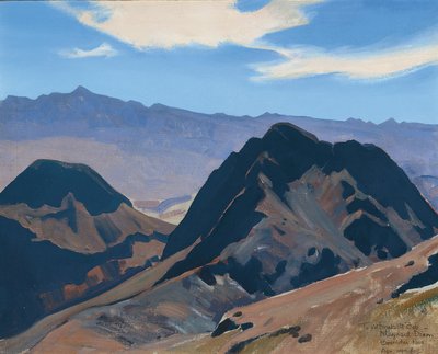 Vulkanske bakker af Maynard Dixon