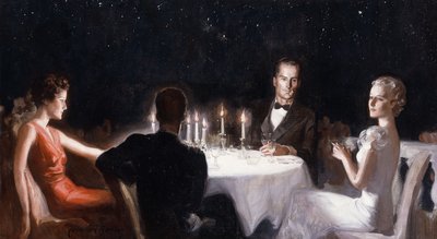 Middag under stjernerne af McClelland Barclay
