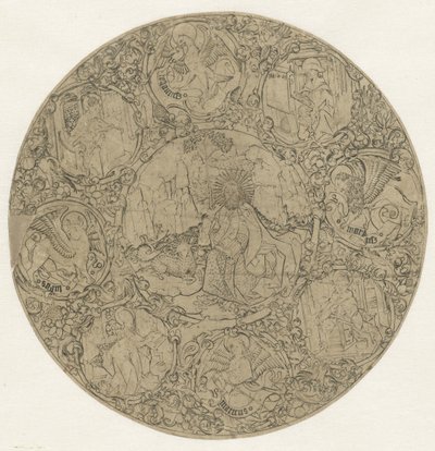 Johannes Døberen i ørkenen af Meester E.S.