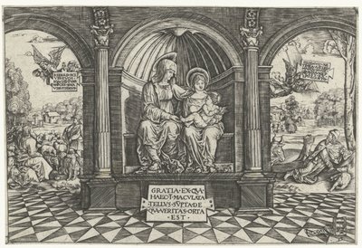 Anna i treere af Meester NADAT met de muizenval