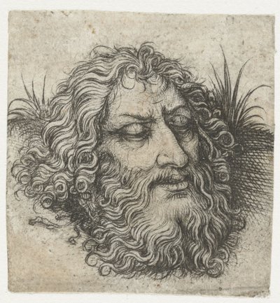 Hovedet af Johannes Døberen eller Goliat af Meester van het Amsterdamse Kabinet