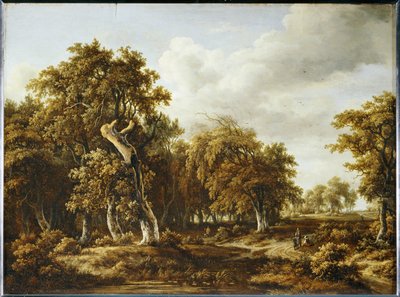 Egeskoven ... af Meindert Hobbema