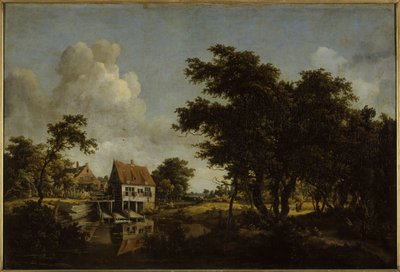 The Mills, mellem 1664 og 1668 (olie) af Meindert Hobbema