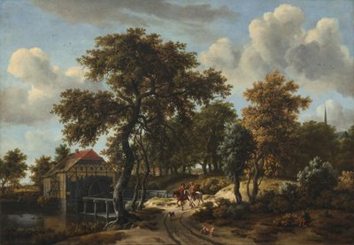 De rejsende af Meindert Hobbema
