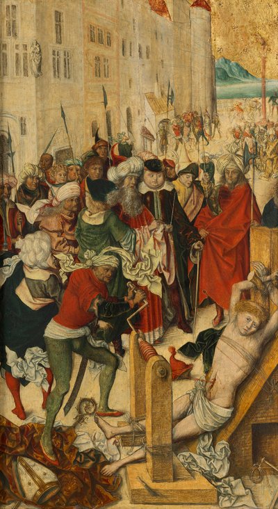 Martyrium af St. Erasmus af Meister der Heiligenmartyrien