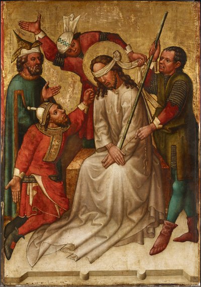 hån mod Kristus af Meister des Andreasaltars
