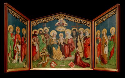 Annenaltar af Meister mit dem Stieglitz
