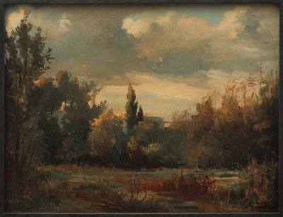 Berlin parklandskab af Melchior Lechter