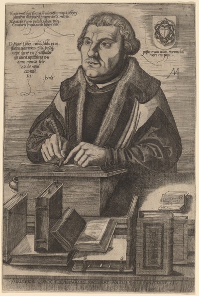 Martin Luther af Melchior Lorch