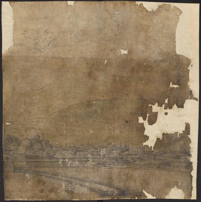 Engelsk: Prospect of Constantinople, Blad 21, Melchior Lorck, 1559 af Melchior Lorck