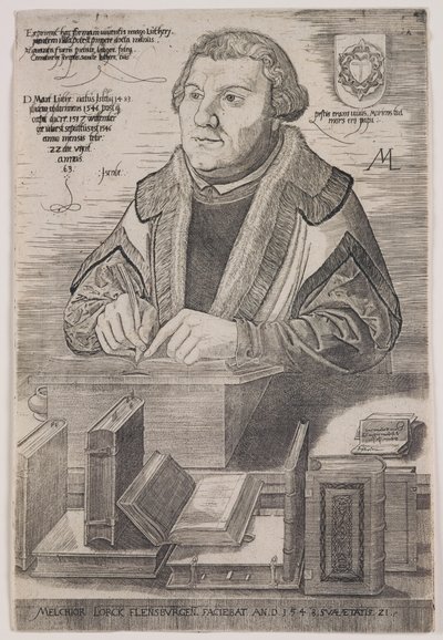 Martin Luther af Melchior Lorck