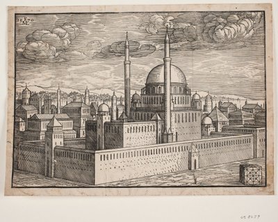 Sandsynligvis Selim I-moskeen af Melchior Lorck