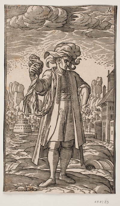 Sultanens kok af Melchior Lorck