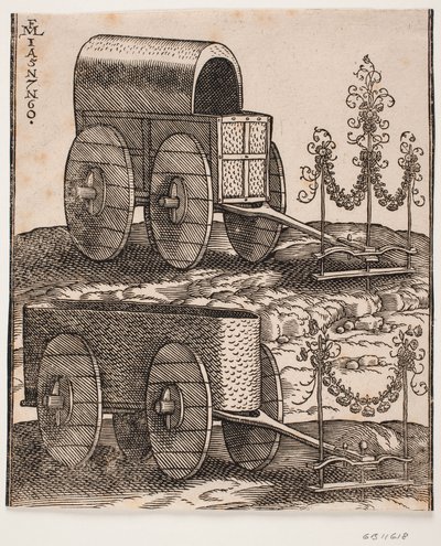 To vogne af Melchior Lorck