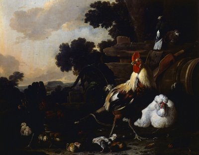 Hønsehus (fjerkræ), anden halvdel af 1600-tallet, af Melchior d