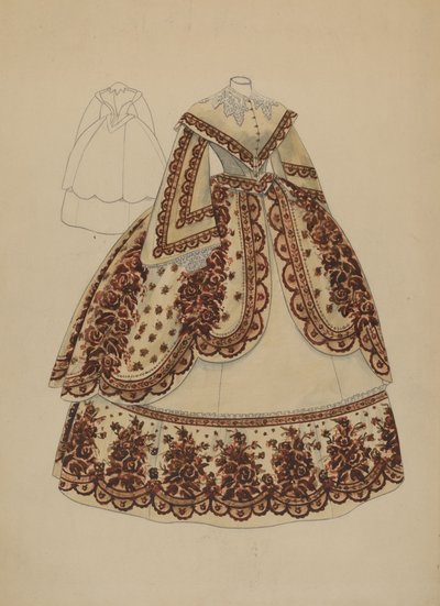 Kjole, c. 1936. af Melita Hofmann