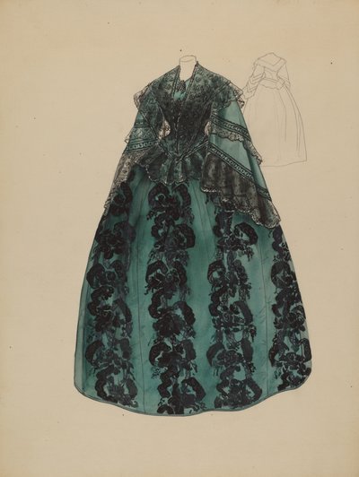 Kjole, c. 1936. af Melita Hofmann