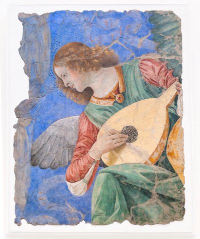 Musikskabende engle, omkring 1480 (fresko) af Melozzo da Forli