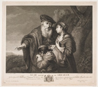 Hagar fornægtede Abraham af Meno Haas