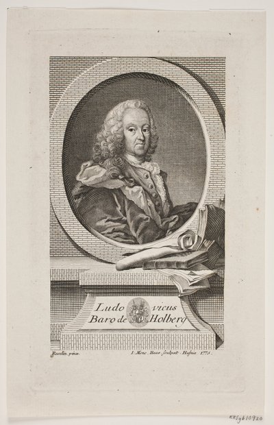 Ludvig Holberg af Meno Haas