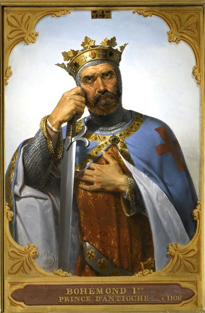 Bohemond I af Antiochia, 1843. af Merry Joseph Blondel