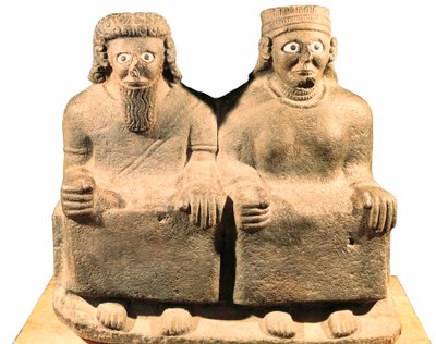Gud Hadad og gudinden Ishtar af Mesopotamian Mesopotamian