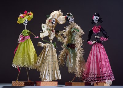 Ladies of the Day of the Dead, fra Oaxaca af Mexican School