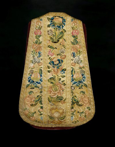 Præstens Chasuble c.1730 (tekstil) af Mexican School