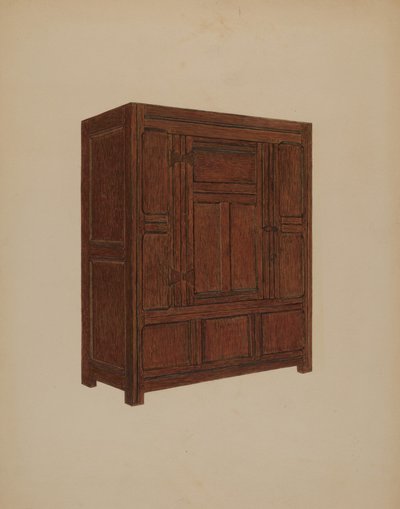 Skab, ca. 1937. af Meyer Goldbaum