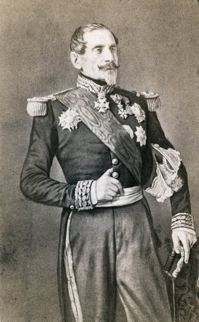 Portræt af marskal Armand Jacques Leroy de Saint-Arnaud (Saint Arnaud af Meyer and Pierson