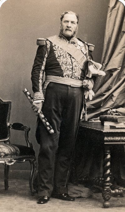 Portræt af marechal Forey (1804-1872). Foto af Mayer og Pierson af Meyer and Pierson