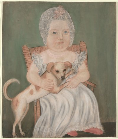 Barn med hund af Micah Williams