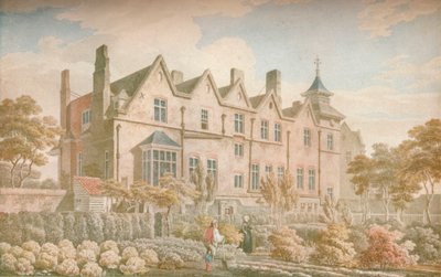 Marylebone Old Manor House: Garden Front, 1791, 1923 af Michael Angelo Rooker