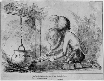 Godt, min herre: hvad er årsagen til din lidelse, c.1861 af Michael Angelo Woolf