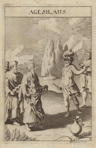 Agesilaus II, spartansk konge og general af Michael Burghers