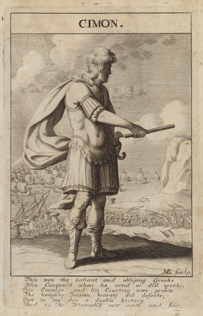 Cimon, athensk statsmand og general af Michael Burghers